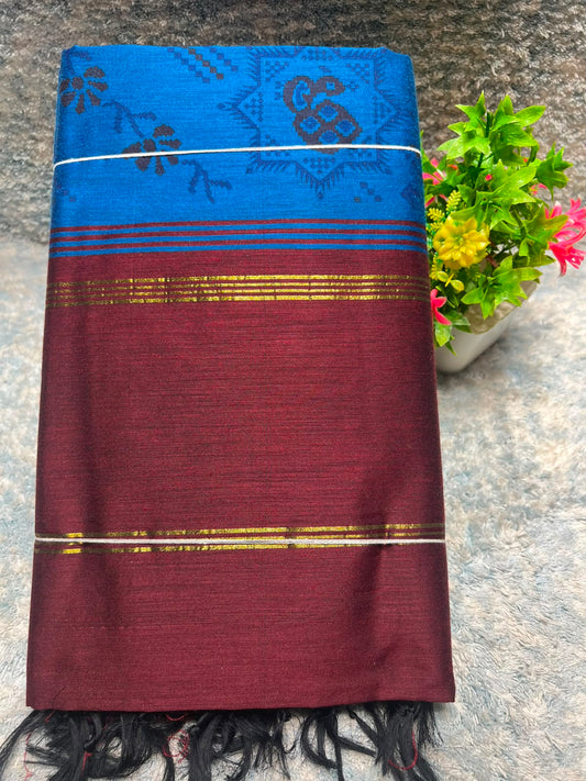 Pure Cotton Silk Saree