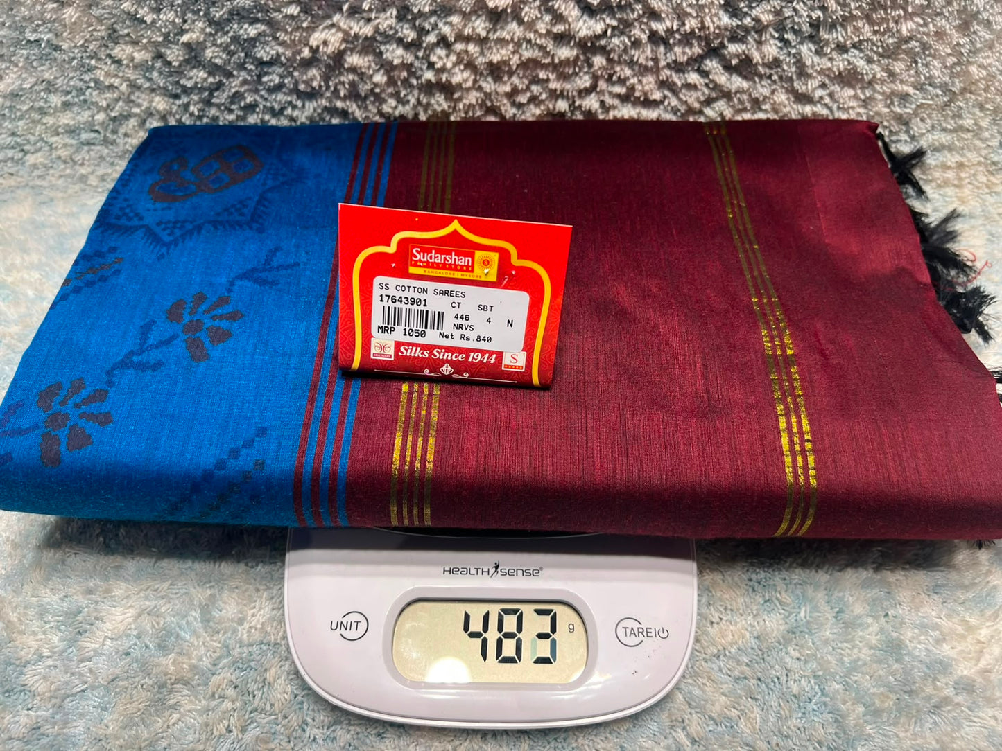 Pure Cotton Silk Saree