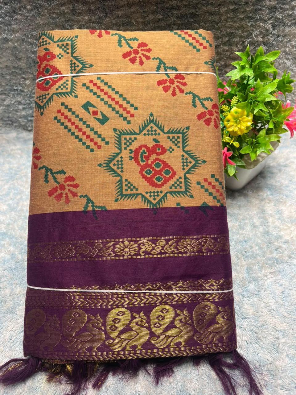Pure Cotton Silk Saree