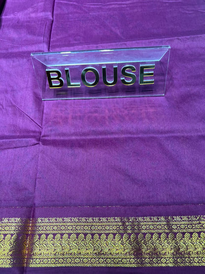 Pure Cotton Silk Saree