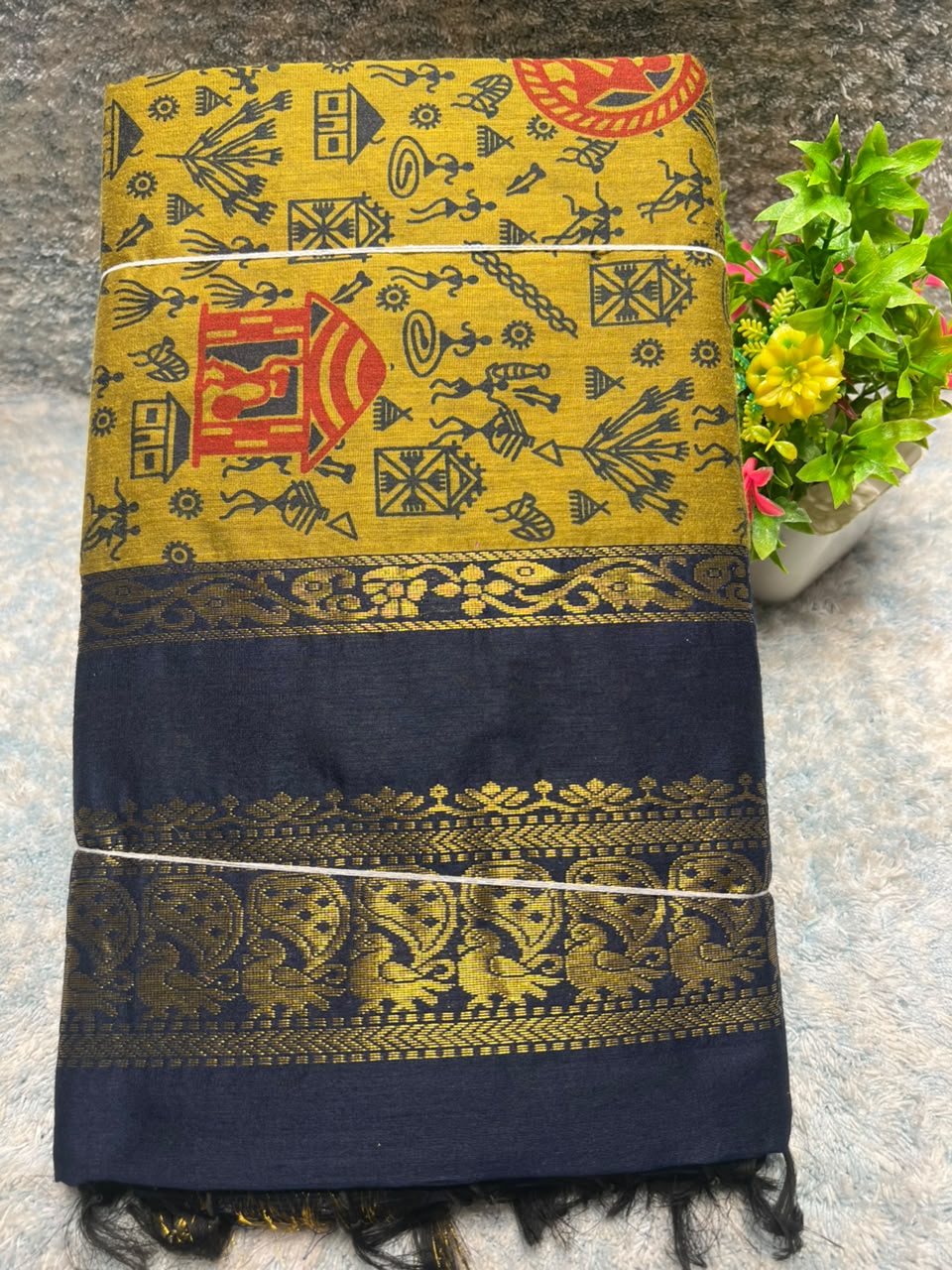 Pure Cotton Silk Saree