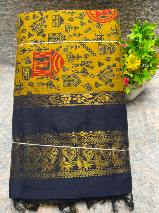 Pure Cotton Silk Saree