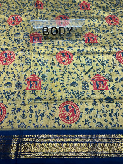 Pure Cotton Silk Saree