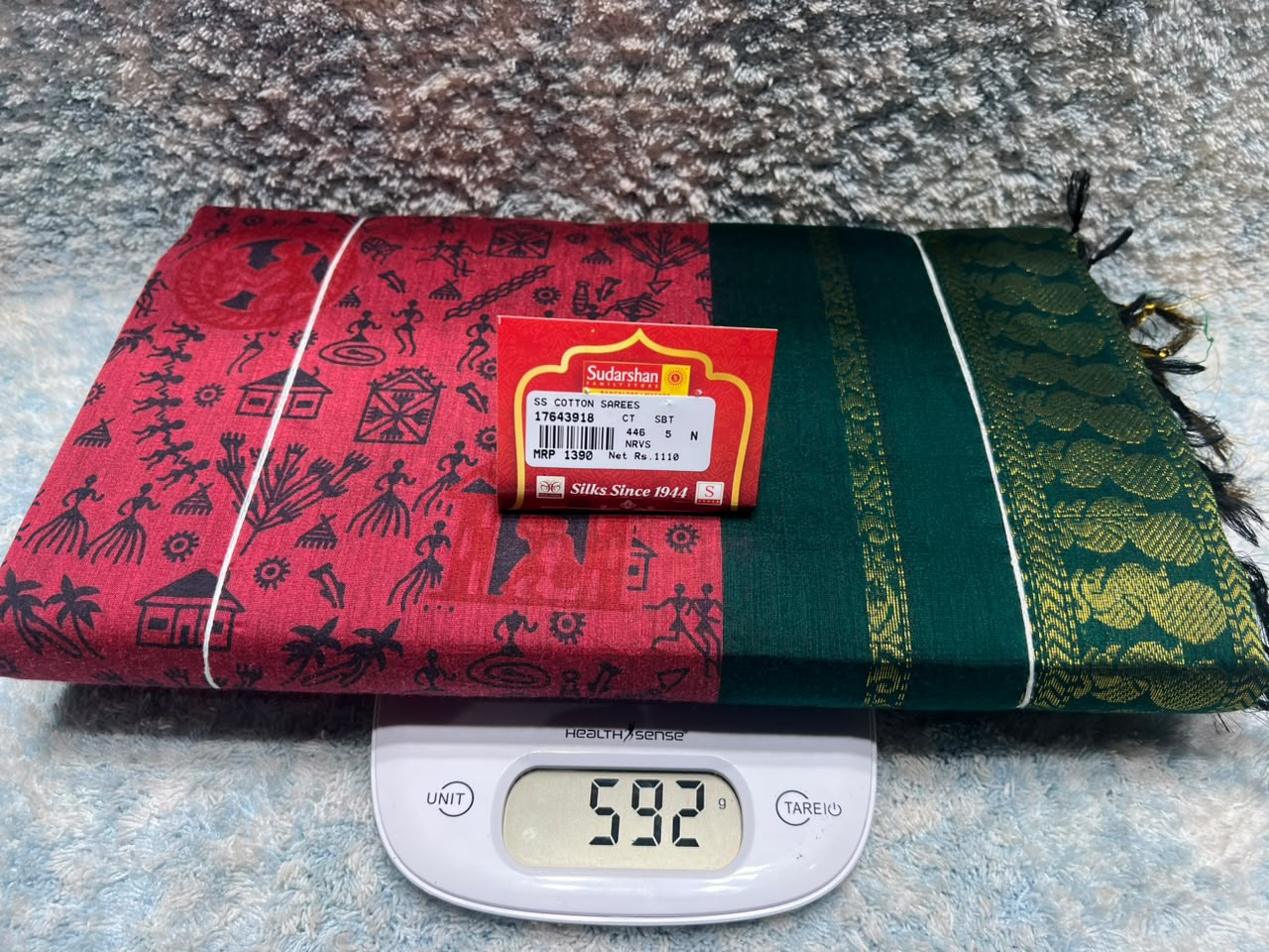 Pure Cotton Silk Saree