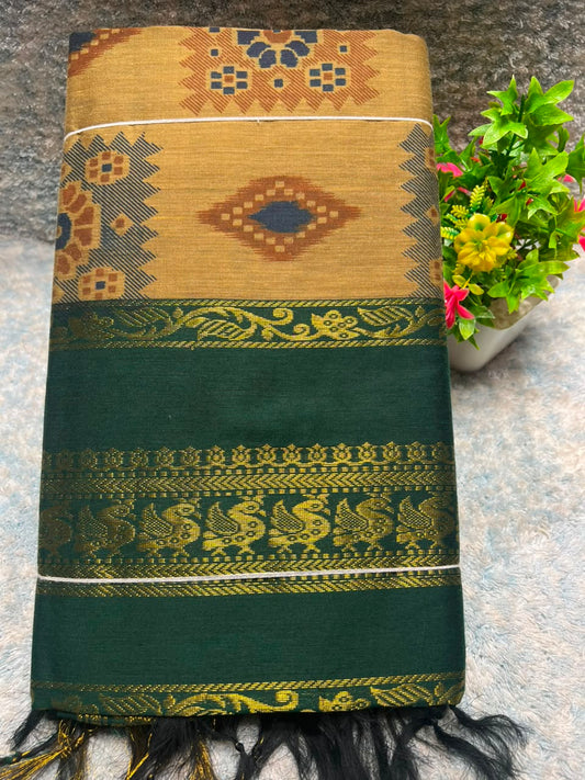 Pure Cotton Silk Saree