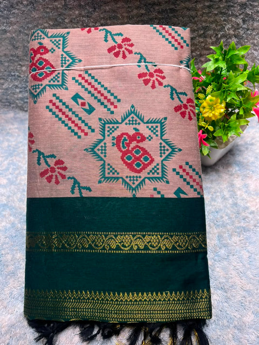 Pure Cotton Silk Saree