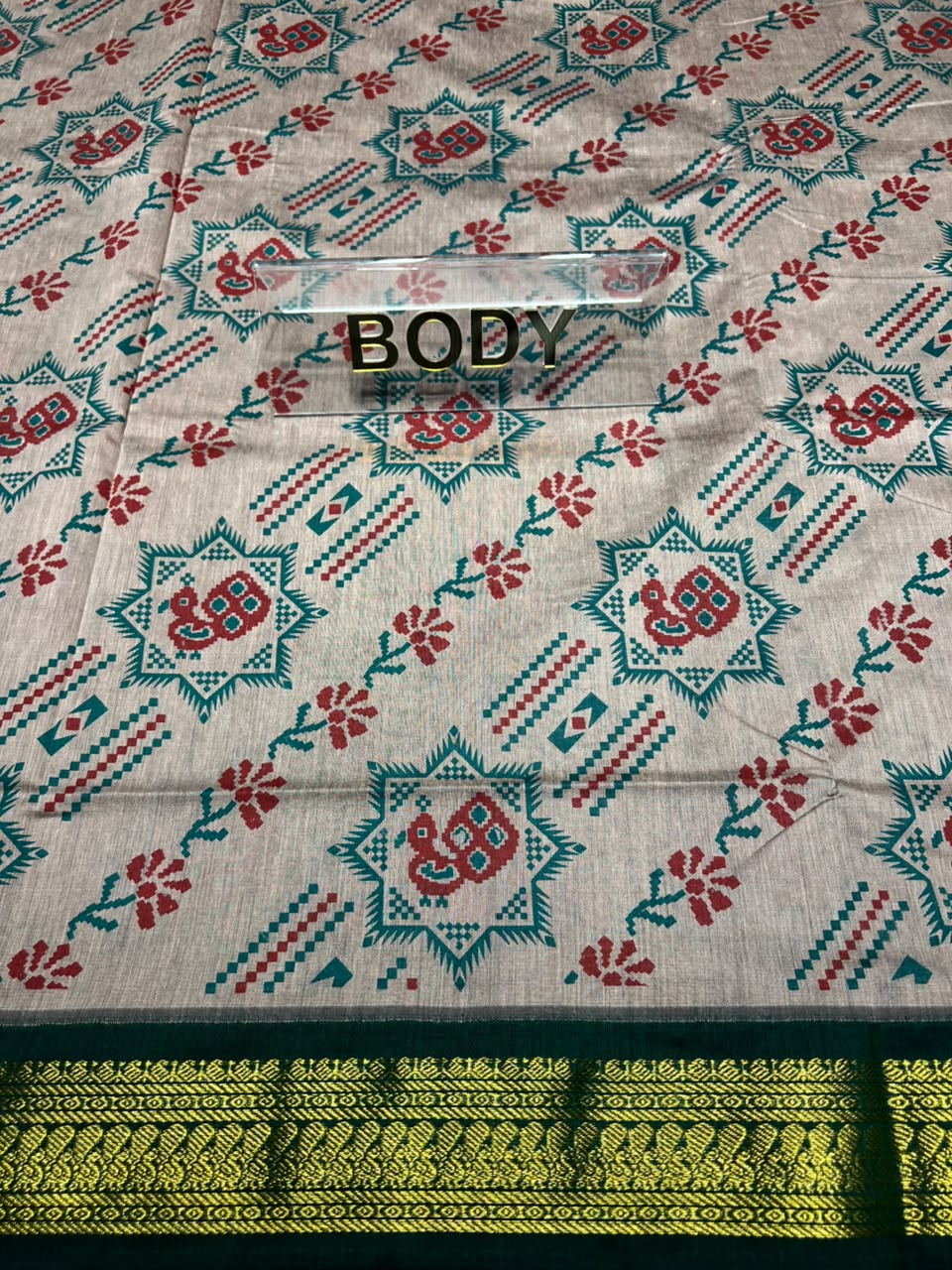 Pure Cotton Silk Saree