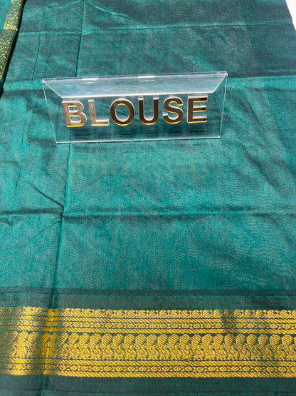 Pure Cotton Silk Saree