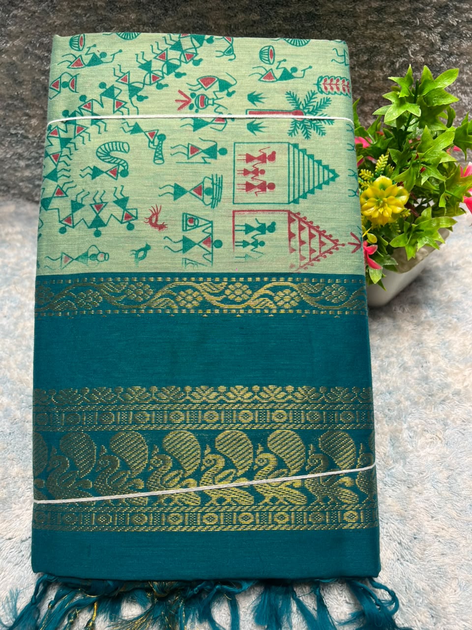 Pure Cotton Silk Saree