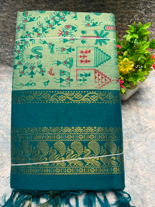 Pure Cotton Silk Saree