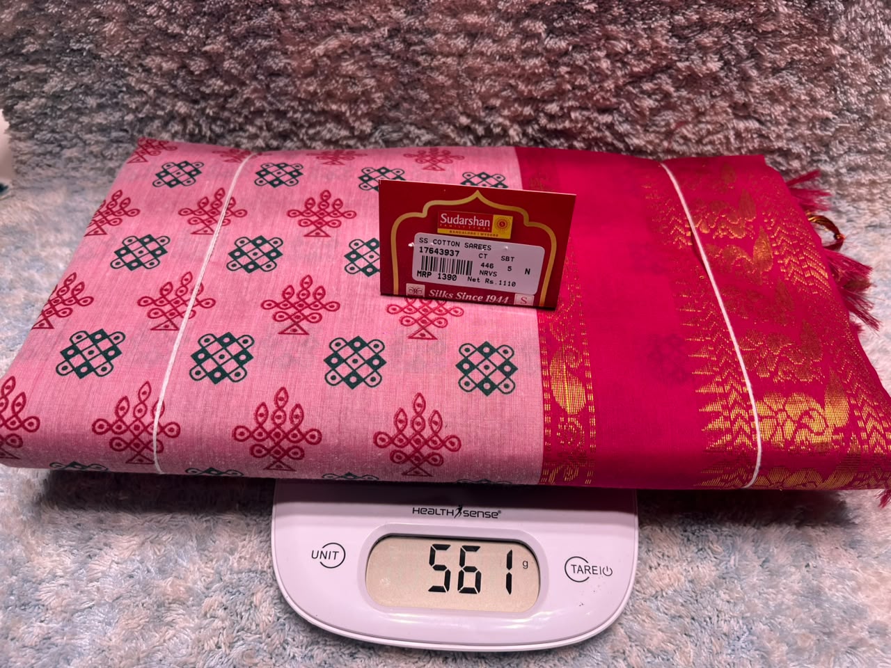 Pure Cotton Silk Saree
