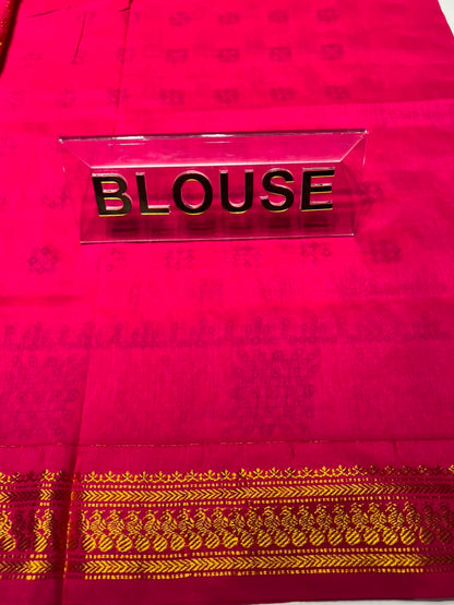 Pure Cotton Silk Saree