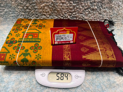 Pure Cotton Silk Saree