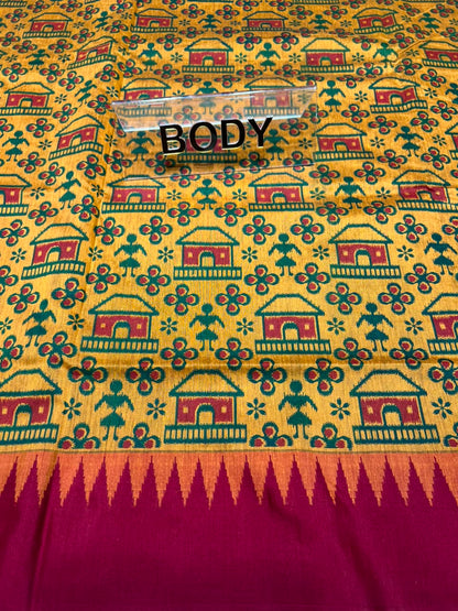 Pure Cotton Silk Saree