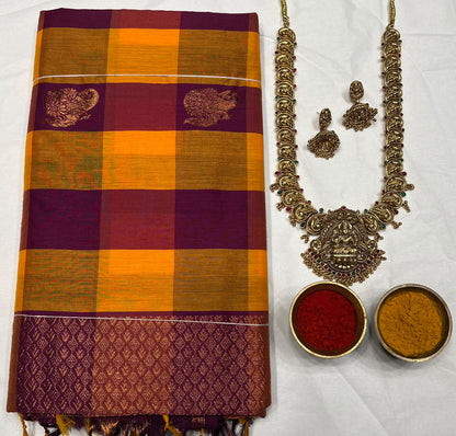Pure Cotton Silk Saree