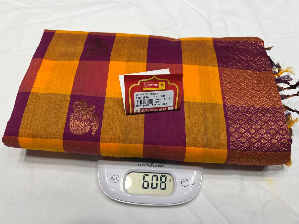 Pure Cotton Silk Saree