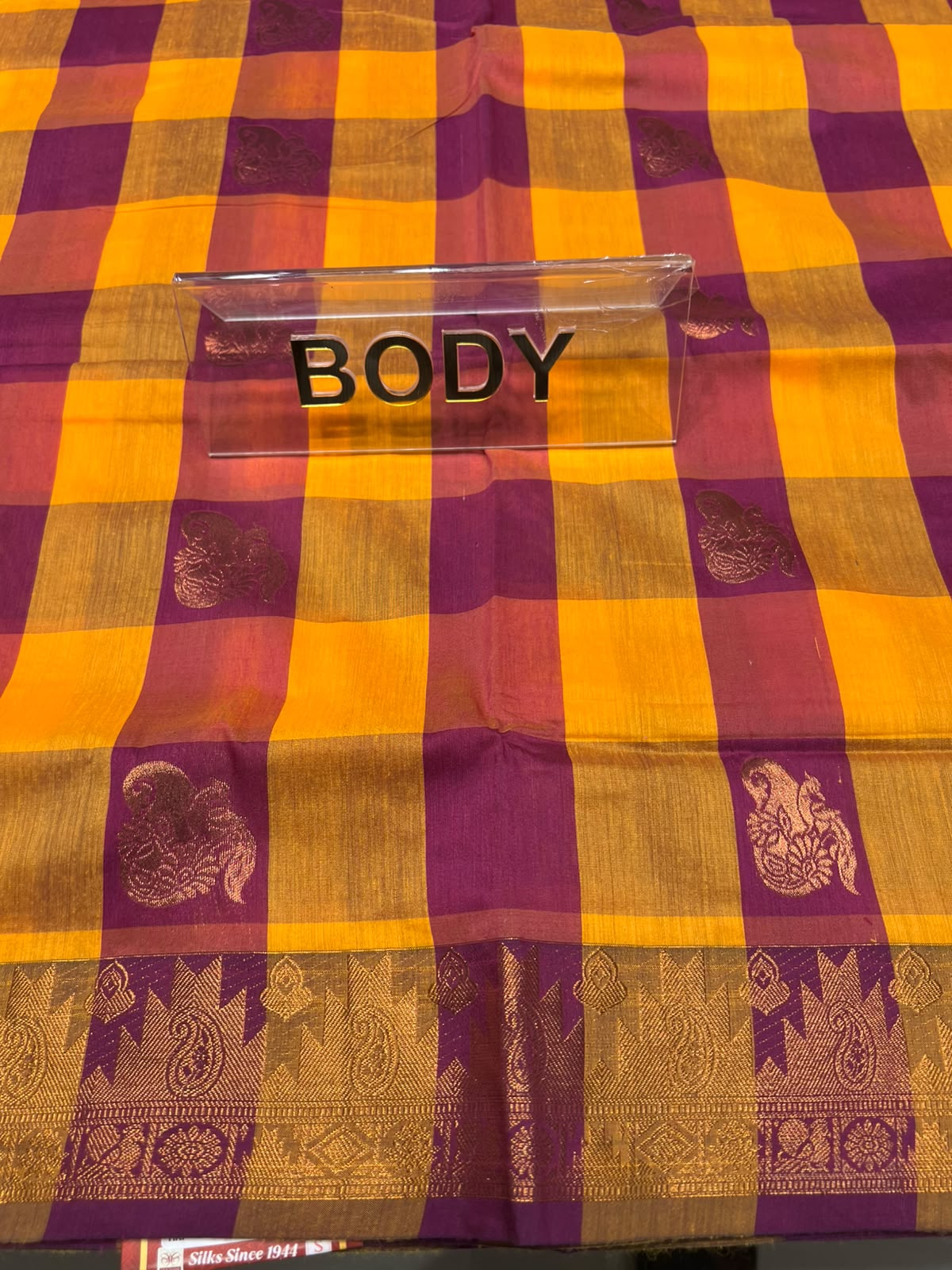 Pure Cotton Silk Saree