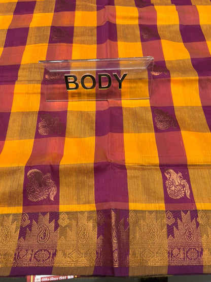 Pure Cotton Silk Saree