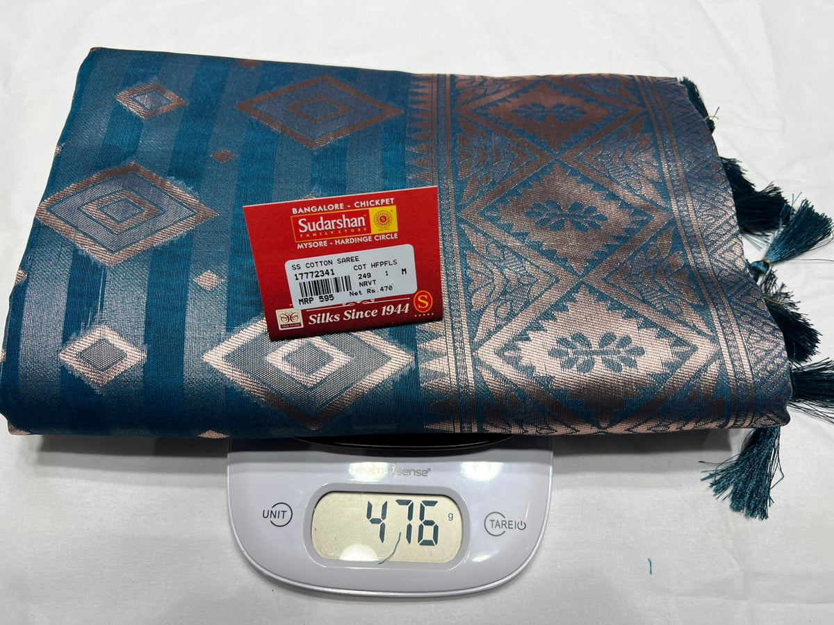 Pure Cotton Silk Saree