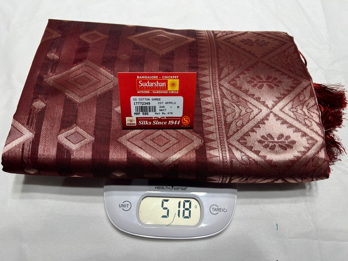 Pure Cotton Silk Saree