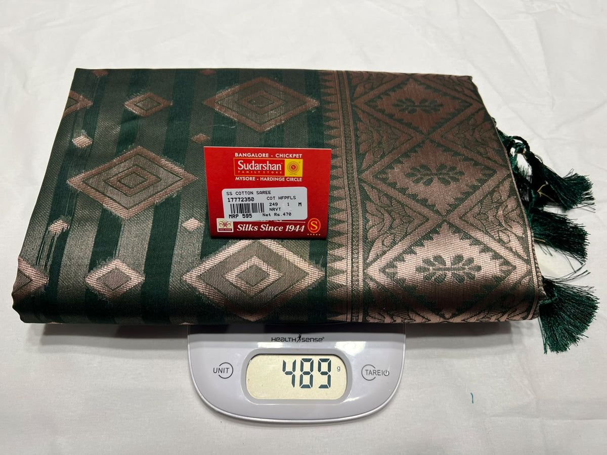 Pure Cotton Silk Saree