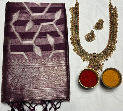Pure Cotton Silk Saree