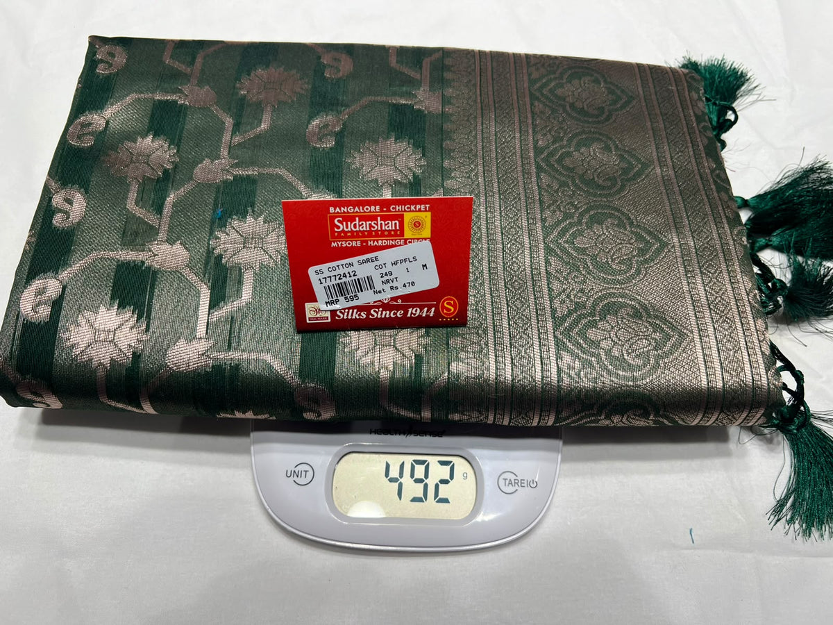 Pure Cotton Silk Saree