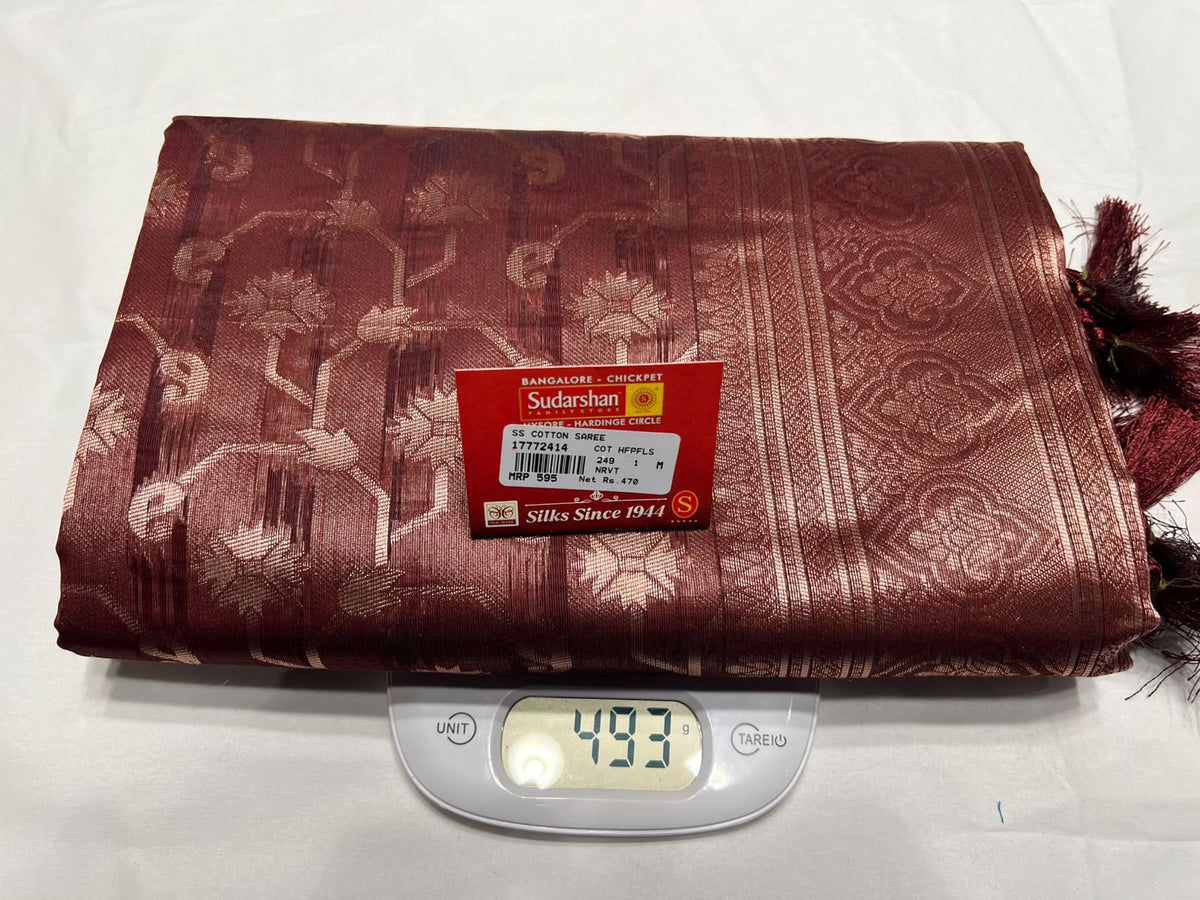 Pure Cotton Silk Saree