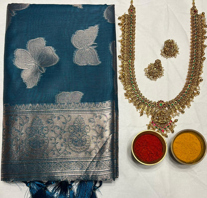 Pure Cotton Silk Saree