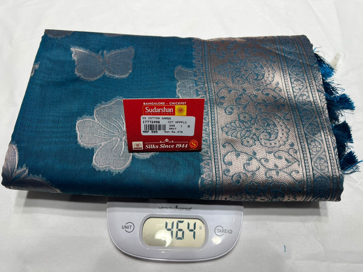 Pure Cotton Silk Saree