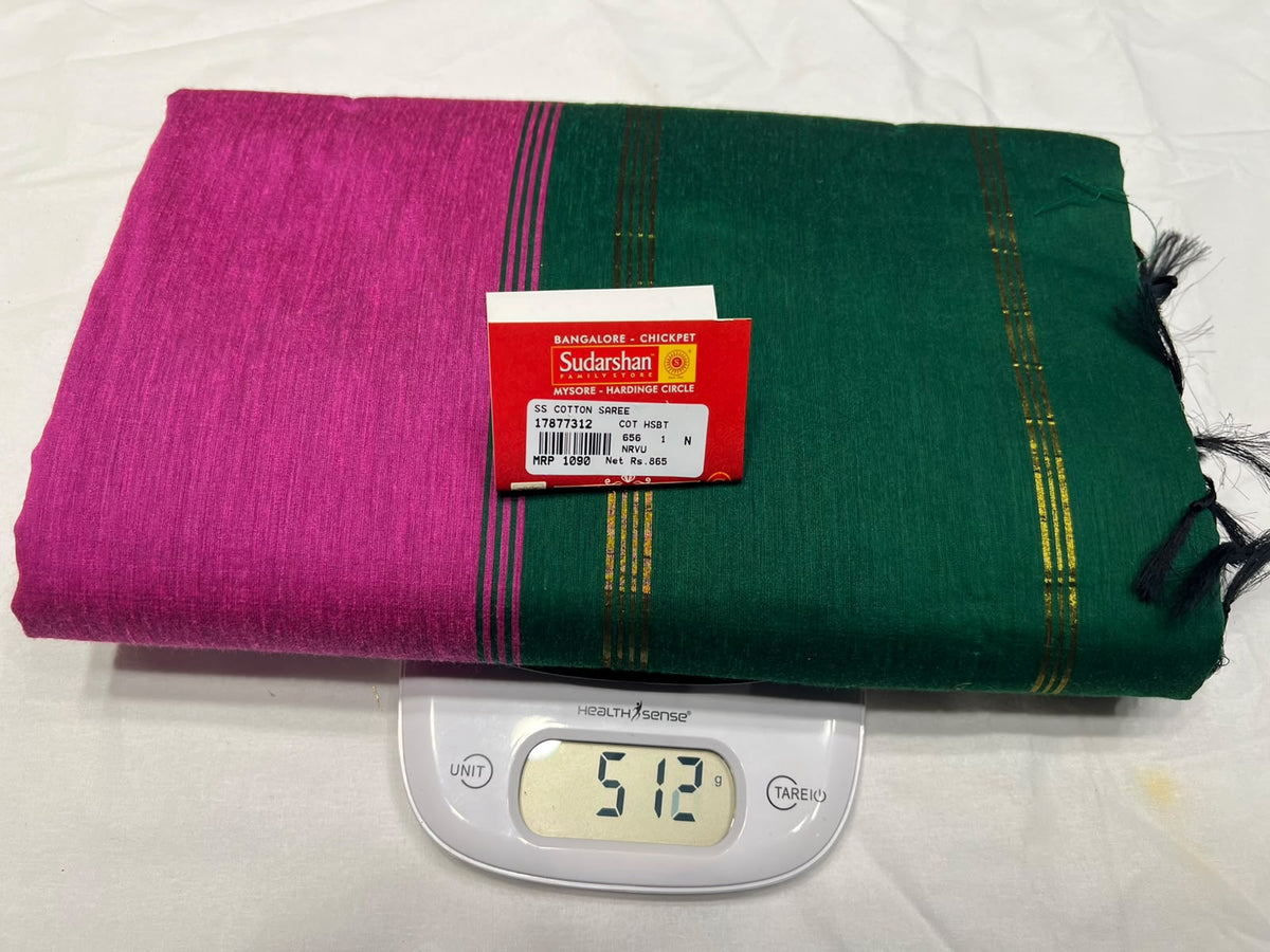 Pure Cotton Silk Saree