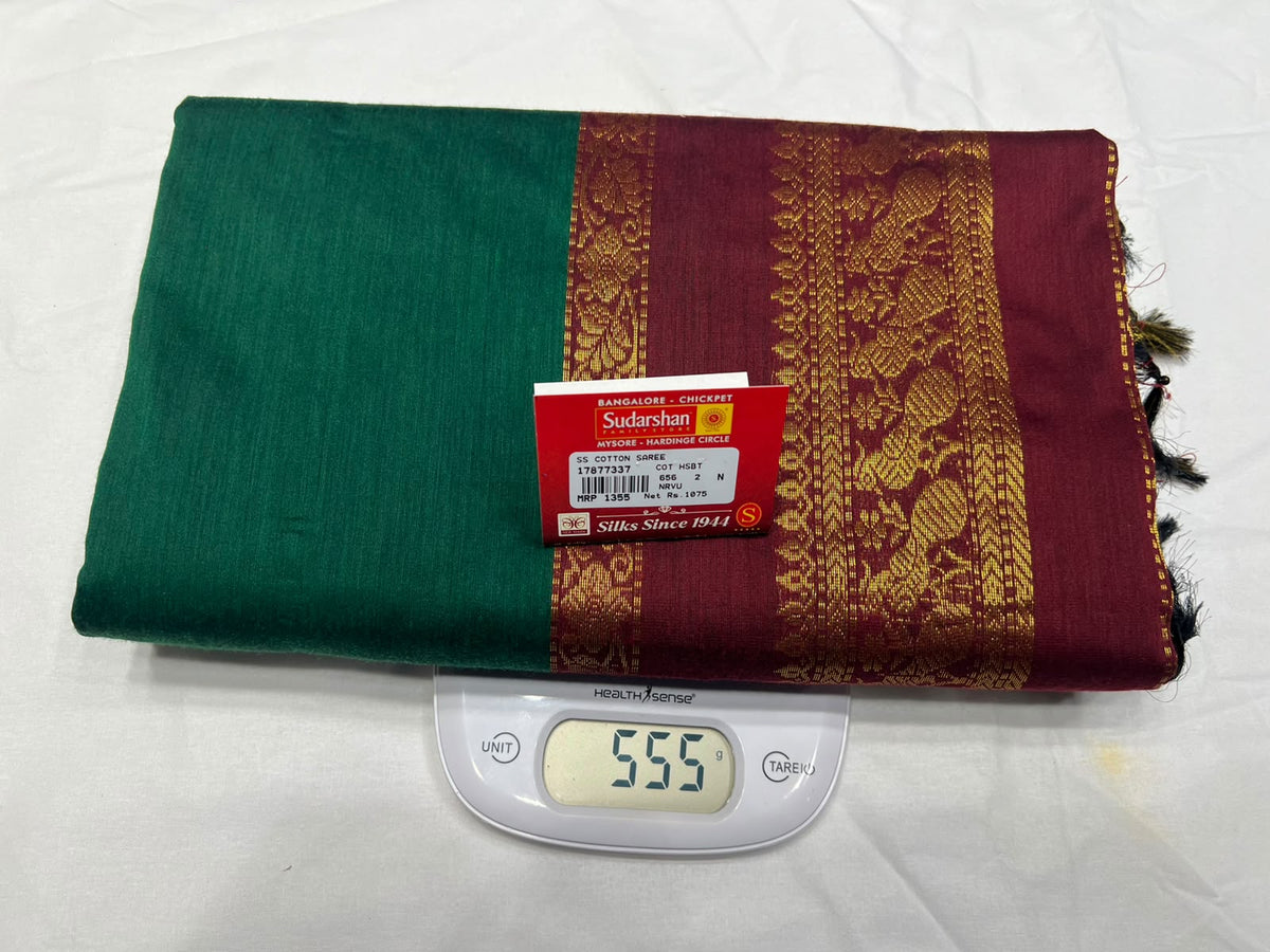 Pure Cotton Silk Saree