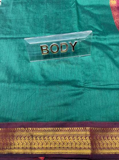 Pure Cotton Silk Saree
