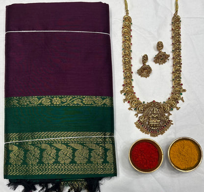Pure Cotton Silk Saree
