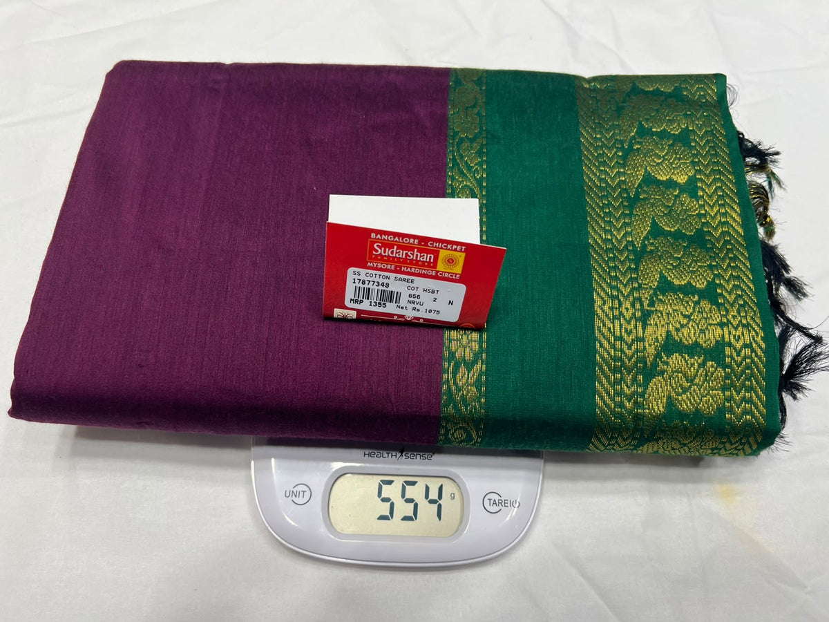 Pure Cotton Silk Saree