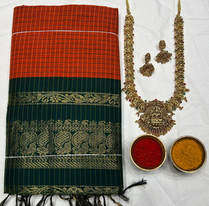 Pure Cotton Silk Saree