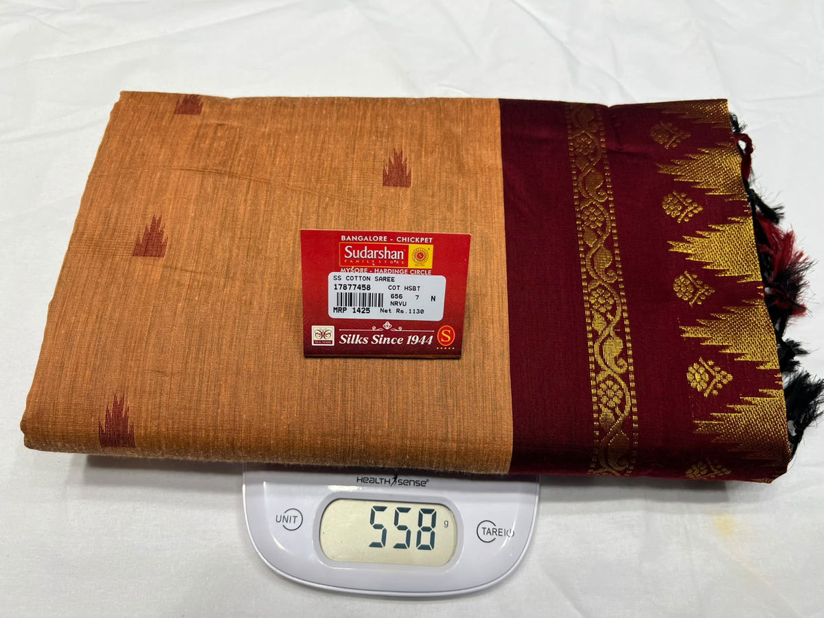 Pure Cotton Silk Saree