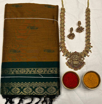 Pure Cotton Silk Saree