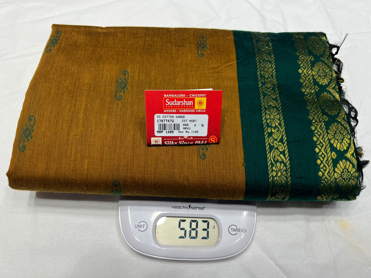 Pure Cotton Silk Saree