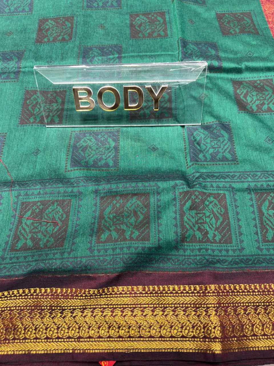 Pure Cotton Silk Saree