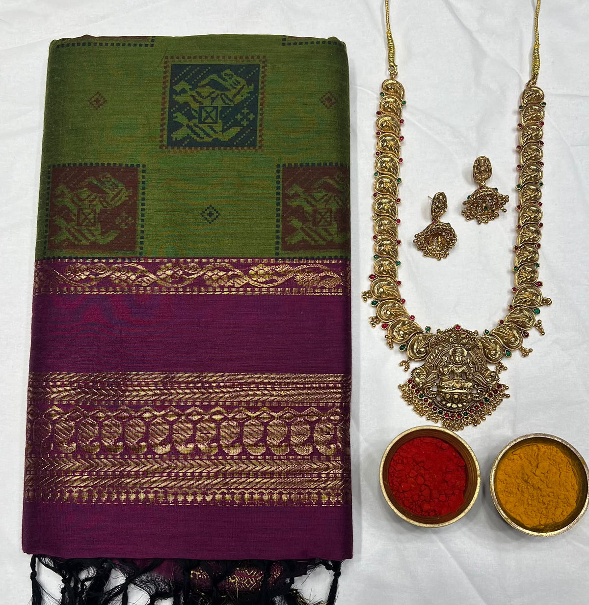 Pure Cotton Silk Saree