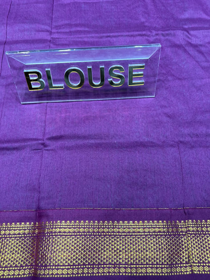 Pure Cotton Silk Saree
