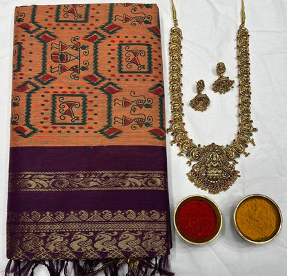 Pure Cotton Silk Saree
