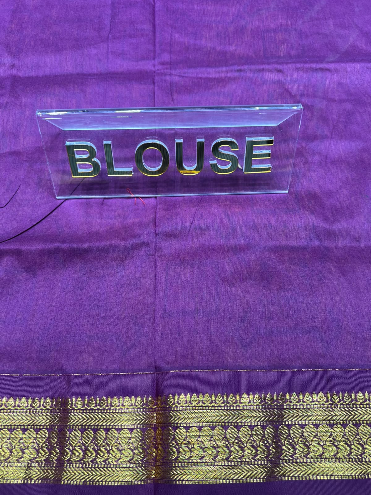 Pure Cotton Silk Saree