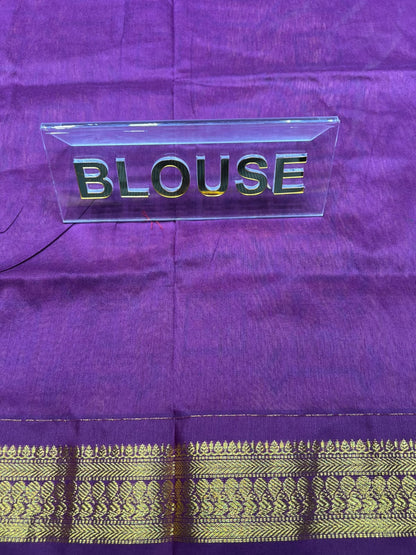 Pure Cotton Silk Saree