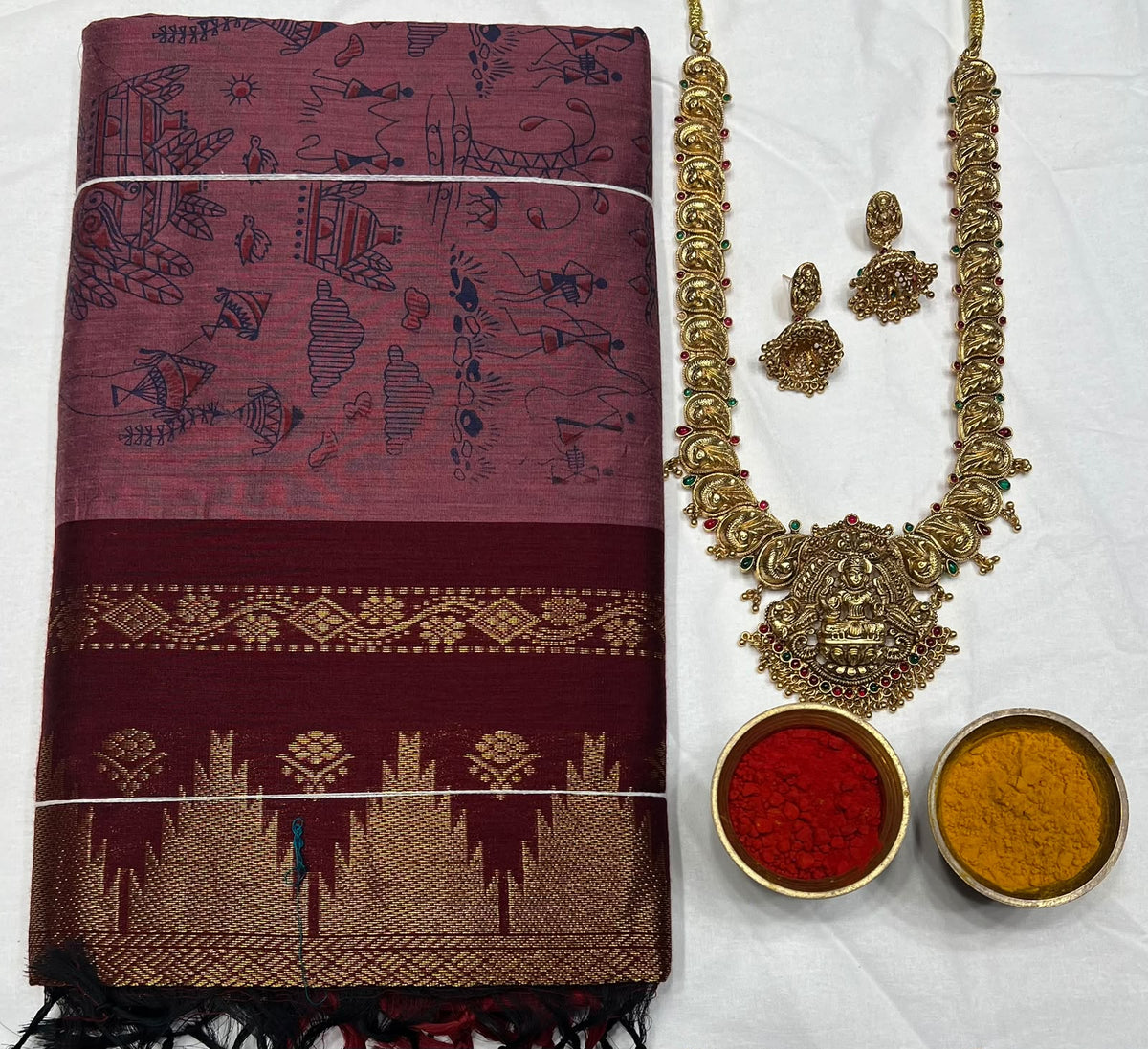 Pure Cotton Silk Saree