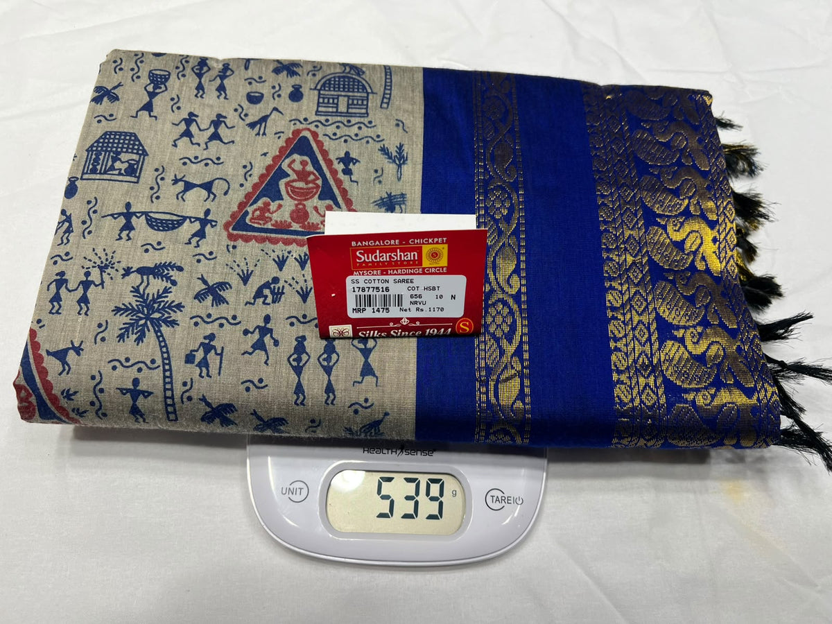 Pure Cotton Silk Saree