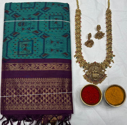 Pure Cotton Silk Saree