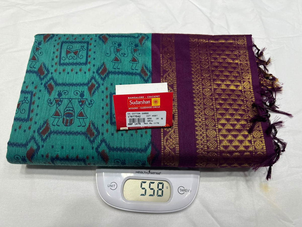 Pure Cotton Silk Saree