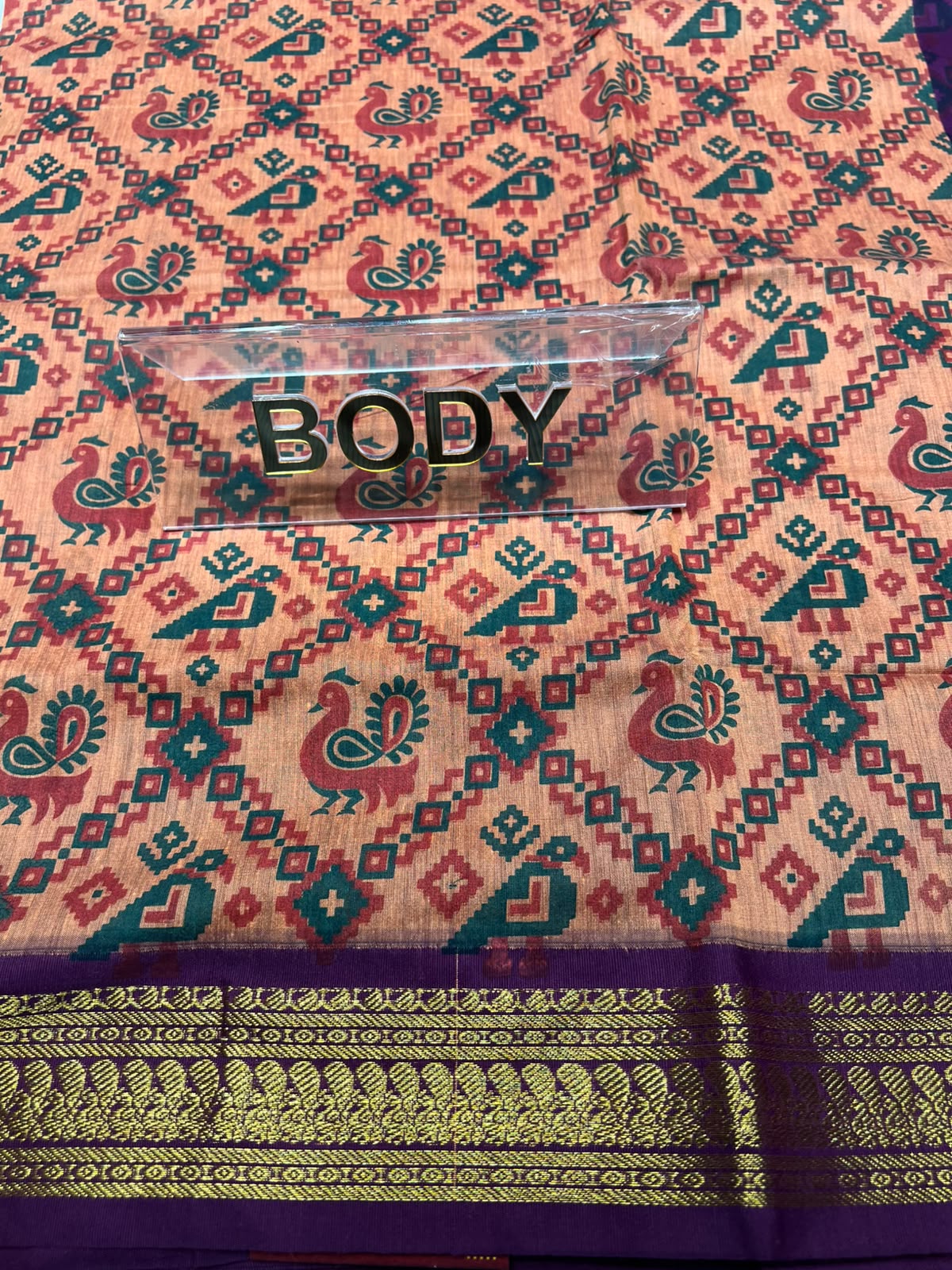 Pure Cotton Silk Saree